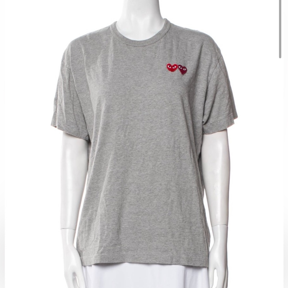 Comme des Garcons PLAY T-Shirt 100% Cotton Tee Shirt